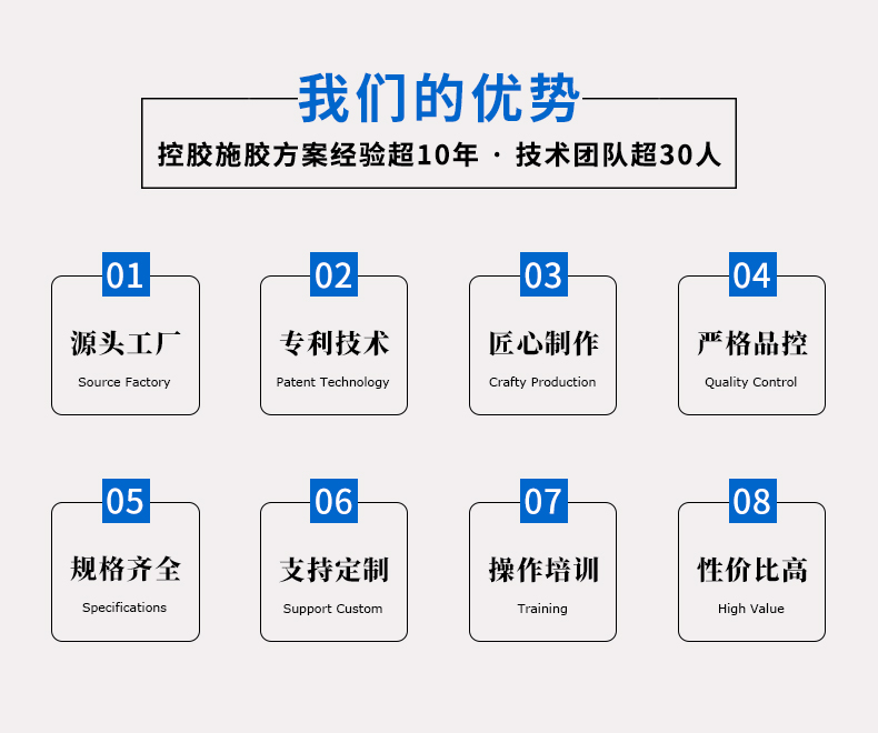 AB胶水分装灌装机